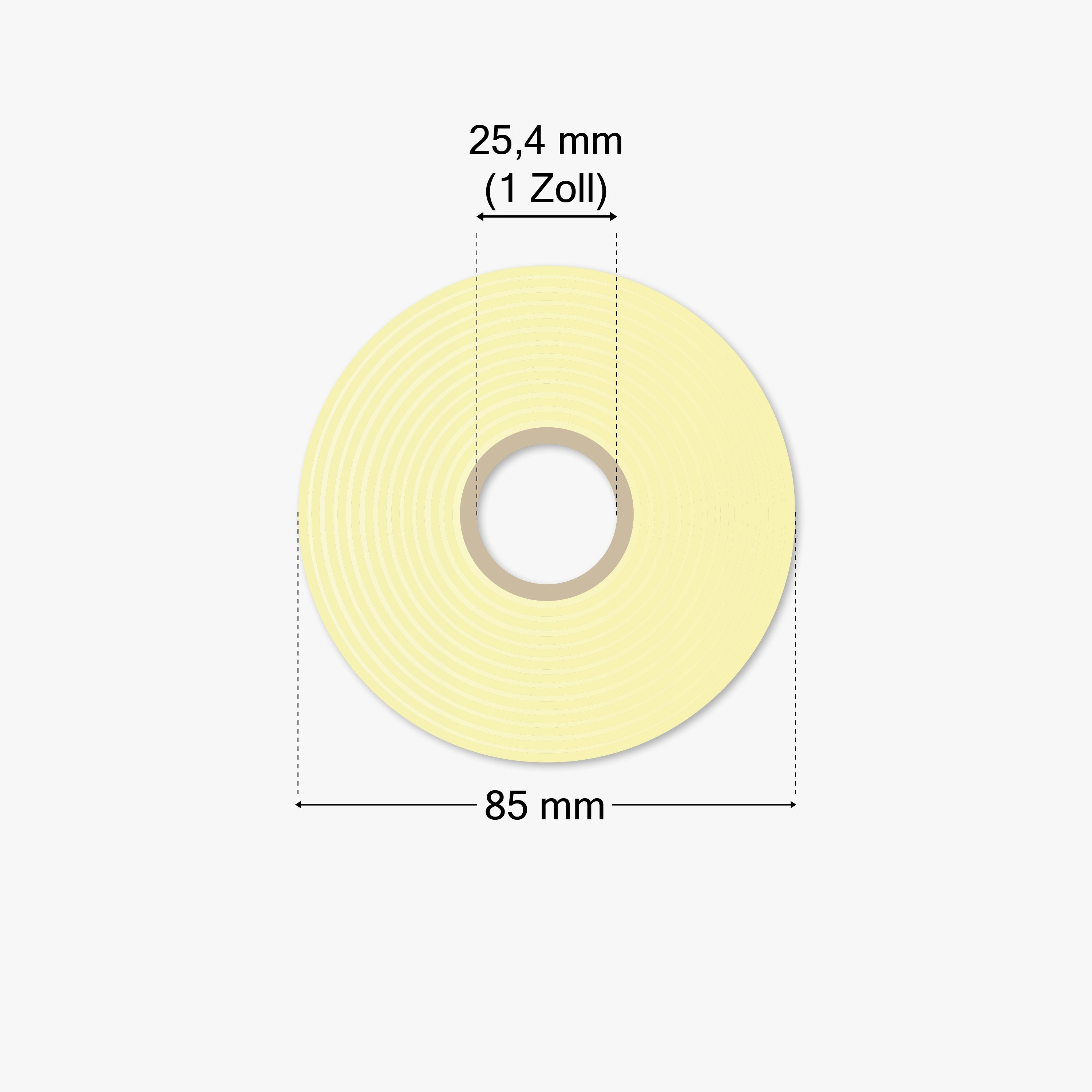 DHL Versandetiketten, Thermopapier, 100 x 70 mm, 1 Zoll Kern, permanent haftend, weiß, 500 Etiketten pro Rolle