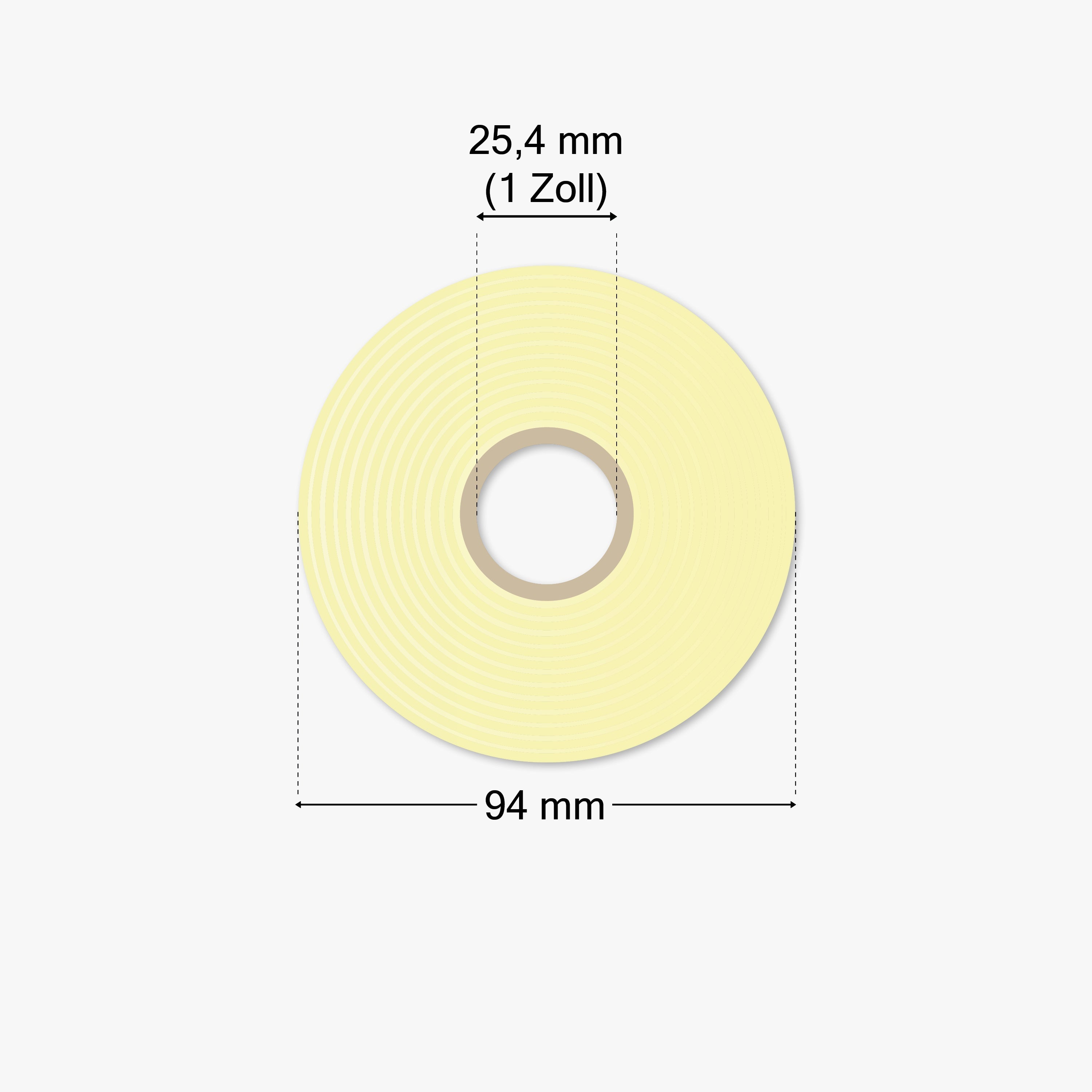 DHL Versandetiketten, Thermopapier, 102 x 150 mm, 1 Zoll Kern, permanent haftend, weiß, 300 Etiketten pro Rolle