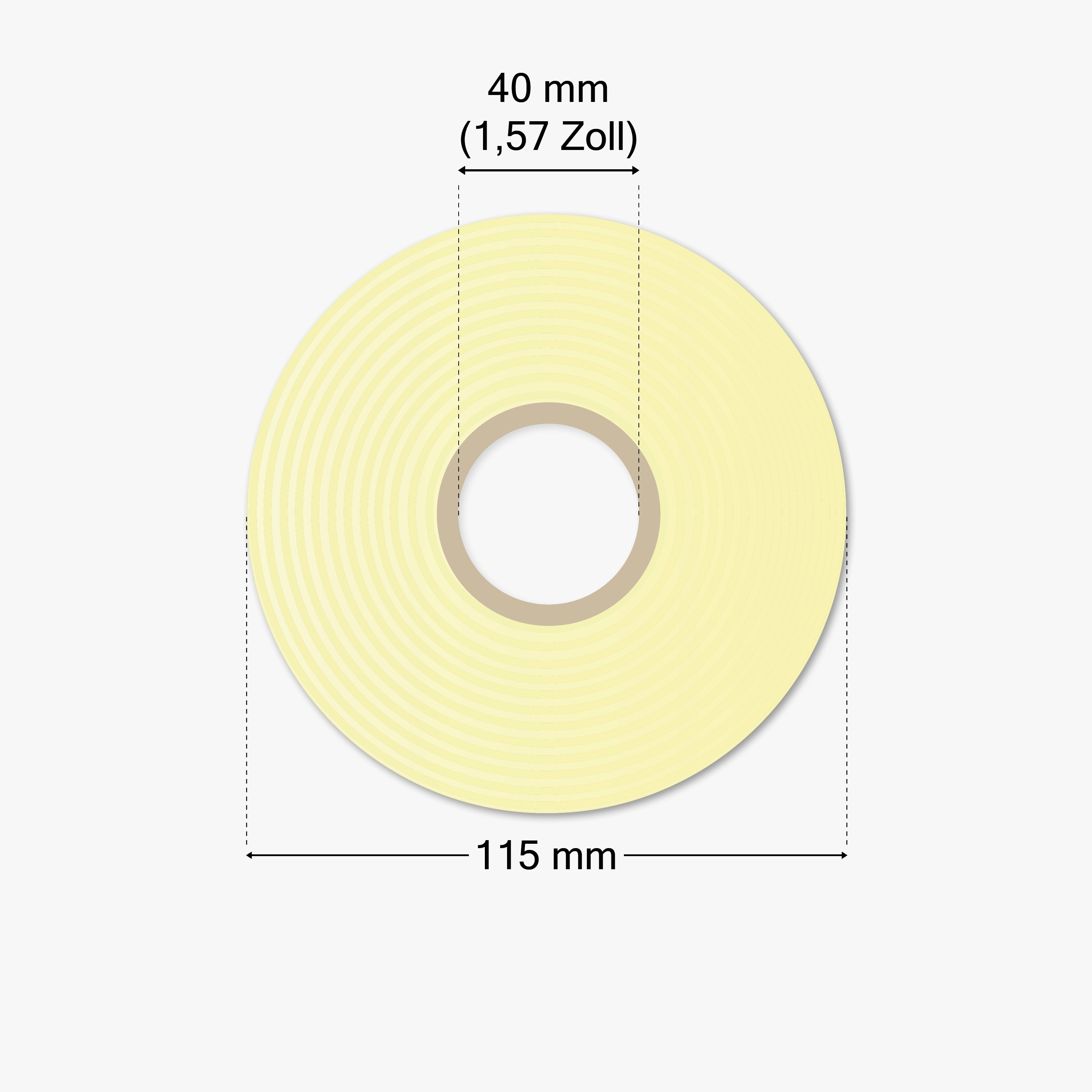 DHL Versandetiketten, Thermopapier, 103 x 199 mm, 1,57 Zoll Kern, permanent haftend, weiß,  320 Etiketten pro Rolle