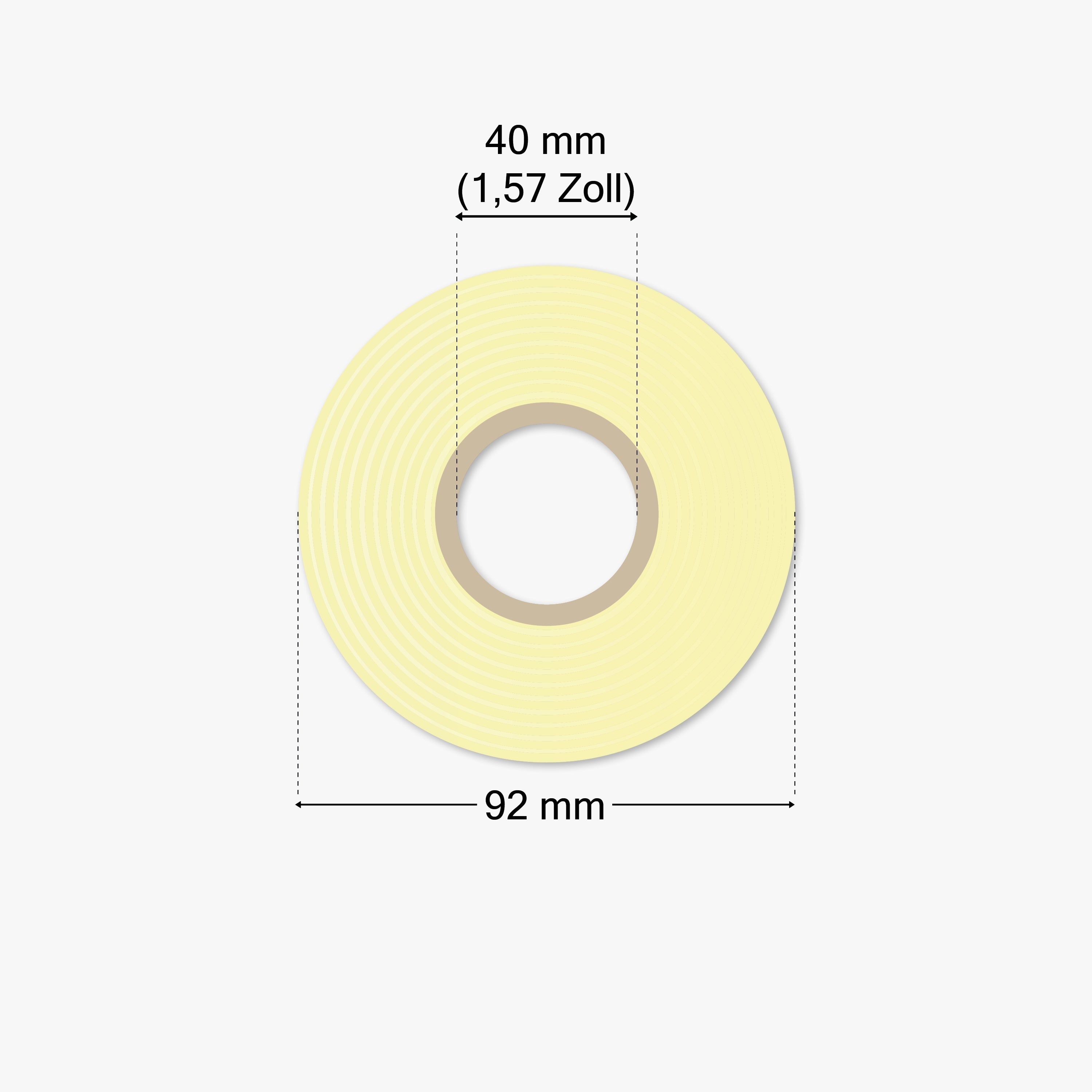 Versandetiketten, Thermopapier, 100 x 70 mm, 1,57 Zoll Kern, permanent haftend, weiß, 500 Etiketten pro Rolle