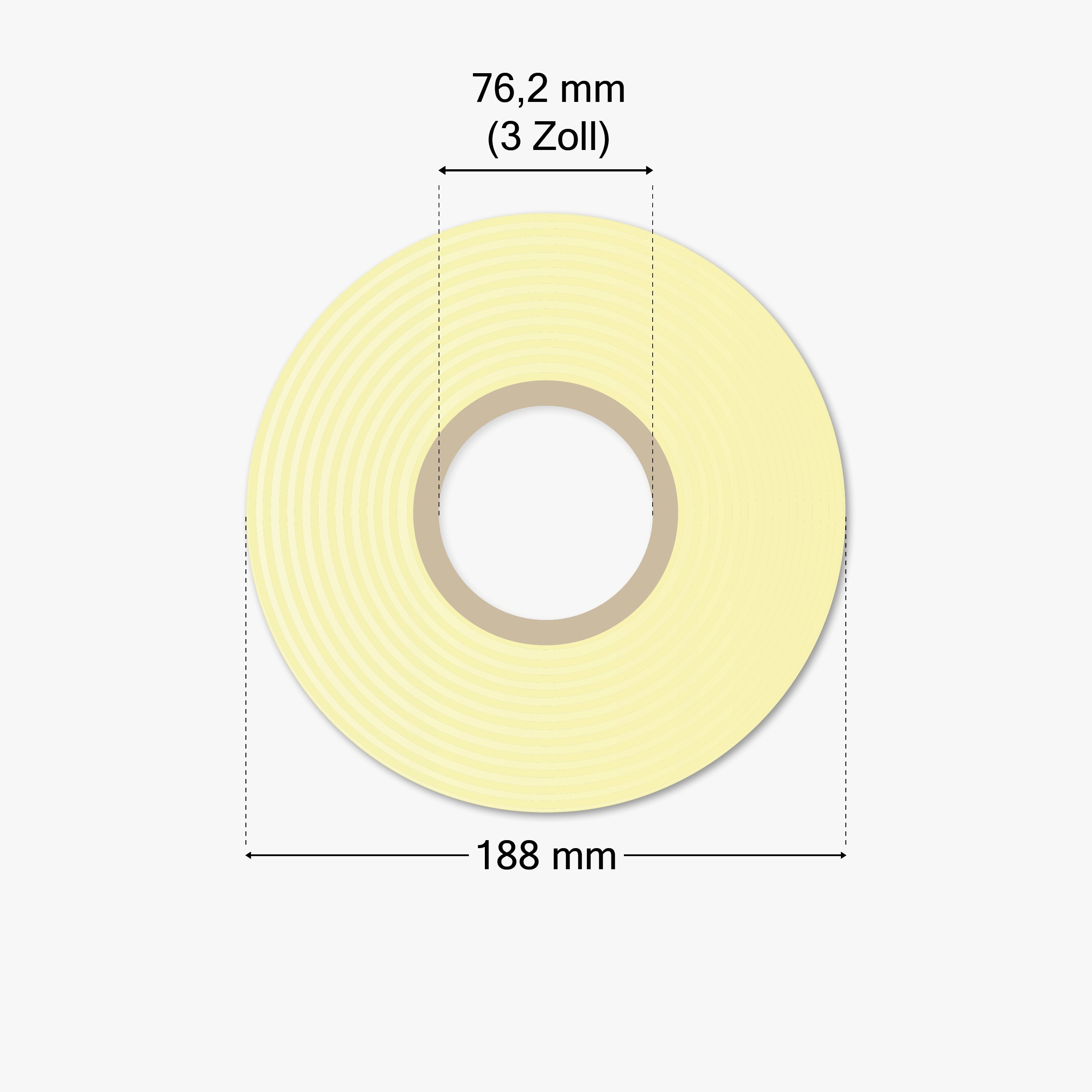 DHL Versandetiketten, Thermopapier, 100 x 70 mm, 3 Zoll Kern, permanent haftend, weiß, 2.300 Etiketten pro Rolle