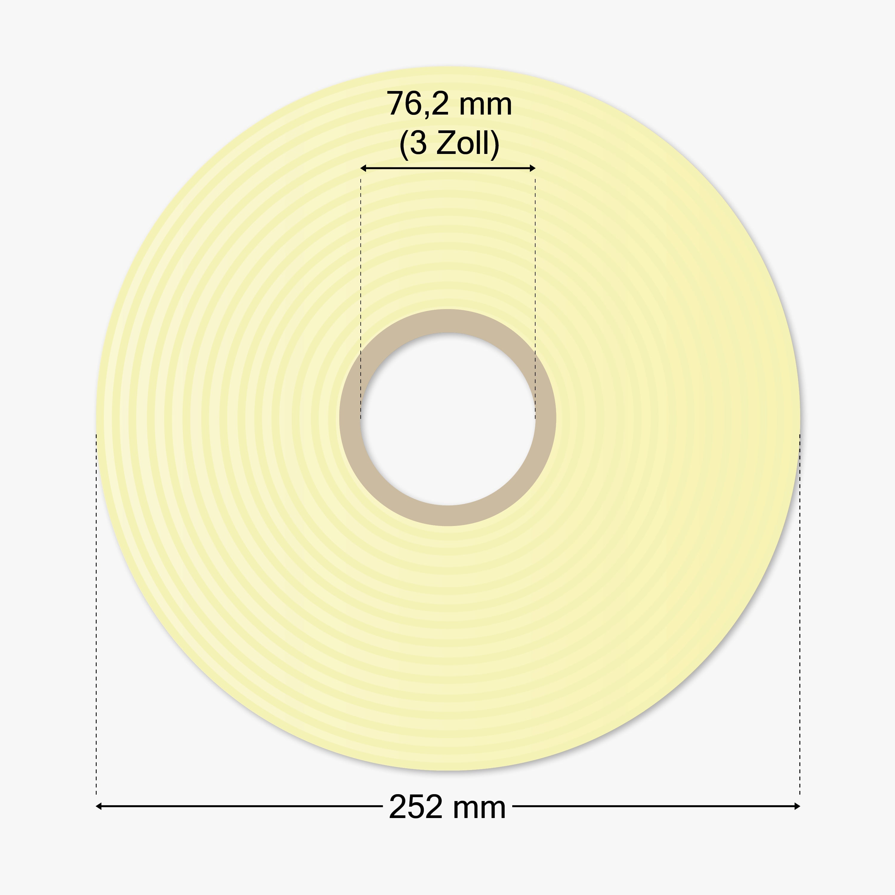 DHL Versandetiketten, Thermopapier, 103 x 150 mm, 3 Zoll Kern, permanent haftend, weiß, 2.500 Etiketten pro Rolle